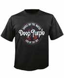 Tričko Deep Purple - Smoke On The Water 2 Circle