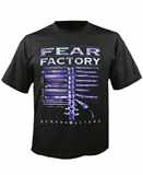 Tričko Fear Factory - Demanufacture 20 Years Tour