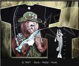 Tričko Fishing Bear - All Print