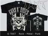 Tričko Guns N Roses - Lebka - All Print