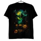 Tričko Halloween Duch a dýně