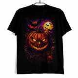Tričko Halloween dýně a netopýři