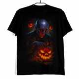 Tričko Halloween Upír s dýní
