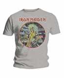 Tričko Iron Maiden - Killers 3 šedé
