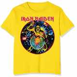 Tričko Iron Maiden - World Piece Tour - žluté