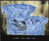 Tričko Legenda letadla - F - 16 C Block 52 modré