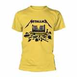 Tričko Metallica - Simplified Cover - žluté