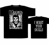 Tričko Misfits - I Want Your Skulls