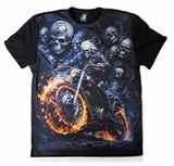 Tričko Motor - Ghost Rider - All Print Premium
