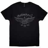 Tričko Motorhead - 50 Years Wings Badge 1