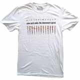 Tričko Nine Inch Nails - Downward Spiral - Bílé