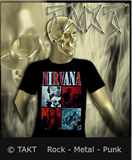 Tričko Nirvana - Four Squar