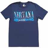 Tričko Nirvana - Nevermind - modrá