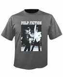 Tričko Pulp Fiction - Uma Dancing šedé