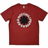 Tričko Red Hot Chili Peppers - Asterisk Logo - červené