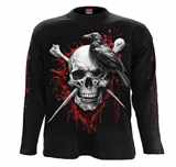 Tričko s dlouhým rukávem Death Raven