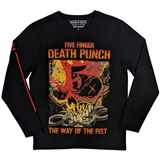 Tričko s dlouhým rukávem Five Finger Death Punch - The Way Of The Fist