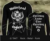 Tričko s dlouhým rukávem Motorhead - England