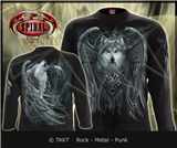 Tričko s dlouhým rukávem Wolf Spirit - All Print - Spiral Direct