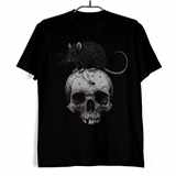 Tričko s lebkou – Rat on the Skull