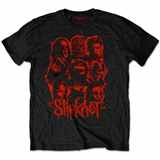 Tričko Slipknot - WANYK red patch