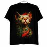 Tričko Tattoo kočka s koi