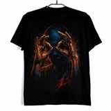 Tričko Temná postava hledící skrz prsty