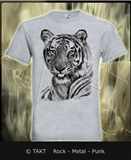 Tričko Tygr šedé