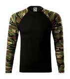 Triko pánské /  unisex camouflage brown - Camouflage LS 166