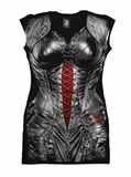 Tunika Leather Bodysuit - All Print