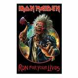 Vlajka Iron Maiden - Run For Your Lives