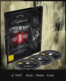 3 DVD Nightwish - Vehicle Of Spirit Digibook - 2016