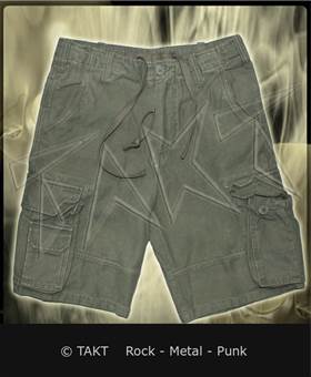 Bermudy Aviator Oliv