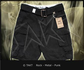 Bermudy Division černé