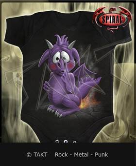 Body dětské Dragon Relief - Spiral Direct