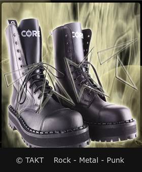 Boty 10 dírek Altercore 353 černé Super Monster