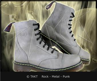 Boty 8 direk steady grey šedé montana nízká podrážka