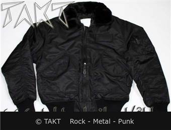 Bunda - Flek Límec s kožichem - černá