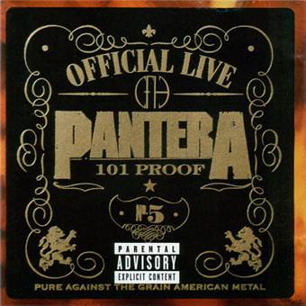 CD Pantera - Official Live 101 Proof