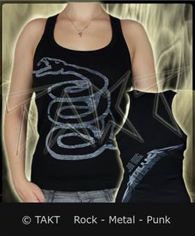 Dámské tílko Metallica - Black Album Tour - 2012