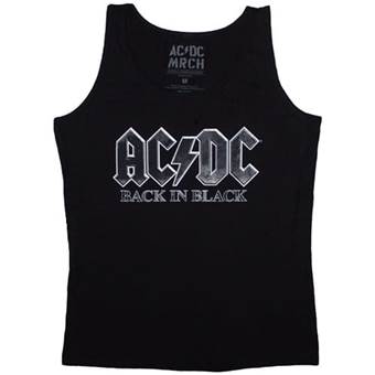 Dámské tričko bez rukávů AC/DC - Back In Black