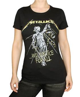 Dámské tričko Metallica - . . . And Justice For All
