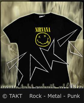 Dámské tričko Nirvana - Smile