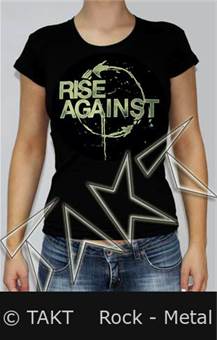Dámské tričko Rise Against - Cycle Skinny