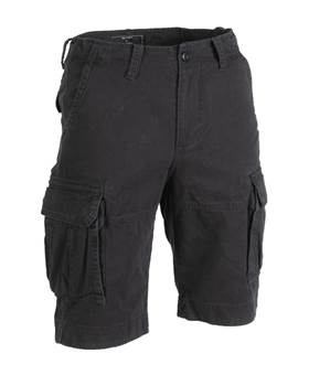Kalhoty krátké Vintage Shorts Prewash Black / Černé