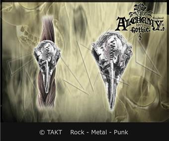 Korálek na bradu Alchemy Raven