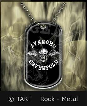 Kovový přívěšek na krk Avenged Sevenfold - Death Bat