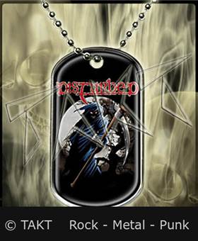 Kovový přívěšek na krk Disturbed - Reaper