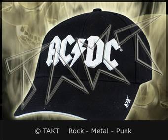 Kšiltovka AC/DC - Logo bílé