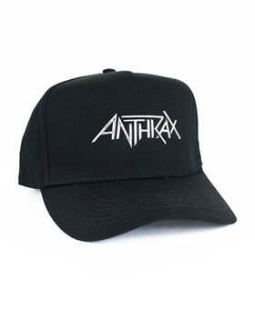 Kšiltovka Anthrax - Logo Metalic 3D